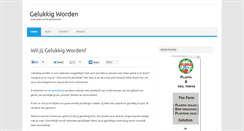 Desktop Screenshot of gelukkigworden.com